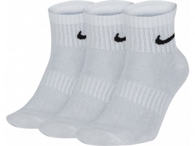 Nike Everyday Ponožky bílé střední